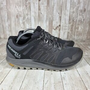Merrell nova Gore-Tex J035573W Trail Running Shoes Mens Size 9.5W Gray